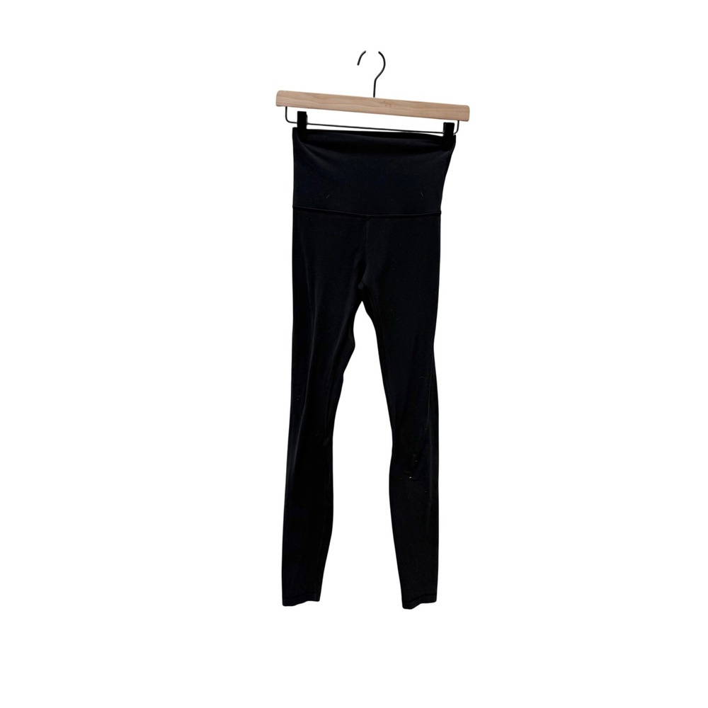 Lululemon Align Super High-Rise Leggings 28 Black Nulu Yoga Pants Size 4 - Picture 2 of 6